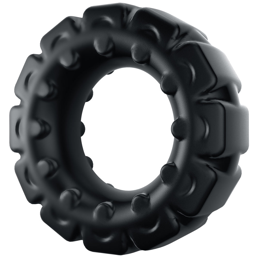 1.05-Inch Silicone Wheel-Like Male Helper Penis Ring