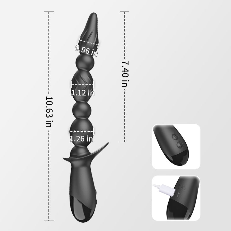 Acmejoy - Vibration Anal Beads Prostate Massager