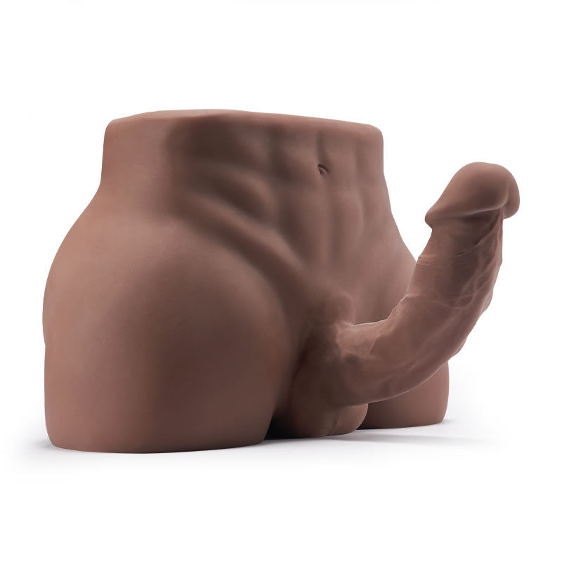 8.5 lbs Hunky Unisex Butt with Bendable Penis Anal Entry