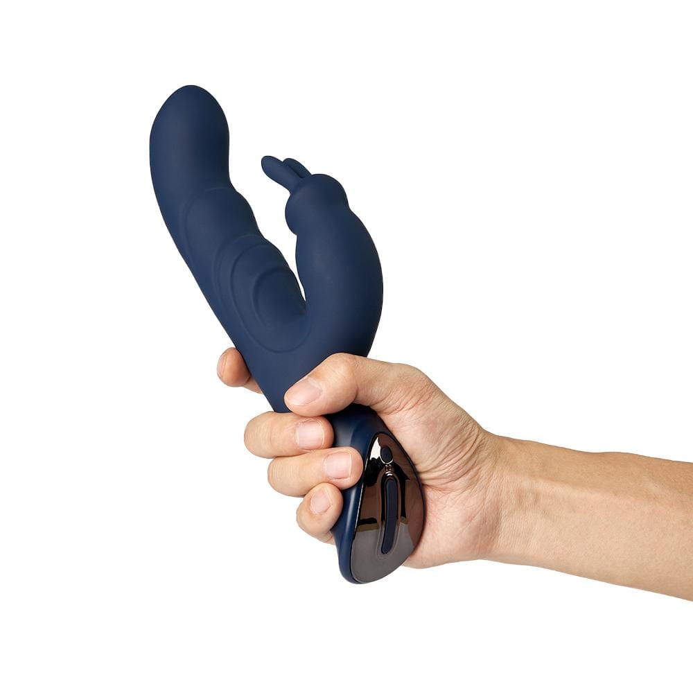 Acmejoy - 10-Mode Rabbit Vibrator with Chamfered Edge Handle