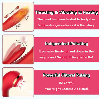 Acmejoy - Thrusting Sucking Vibrator