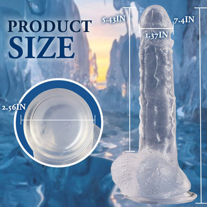 Acmejoy-Manual Suction Cup Large Dildo