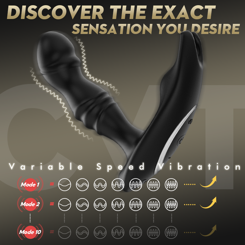 Tango - 180° Adjustable Shaft Prostate Massager