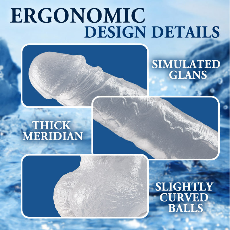 Acmejoy-Manual Suction Cup Large Dildo