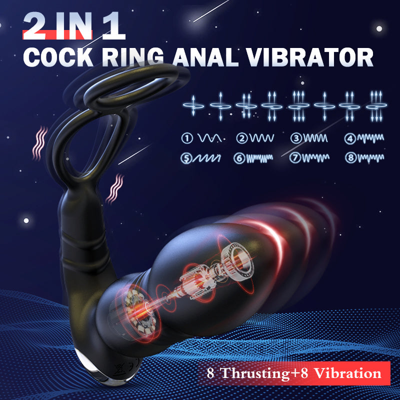 AcmeJoy - 8 Thrusting 8 Vibration Anal Vibrator