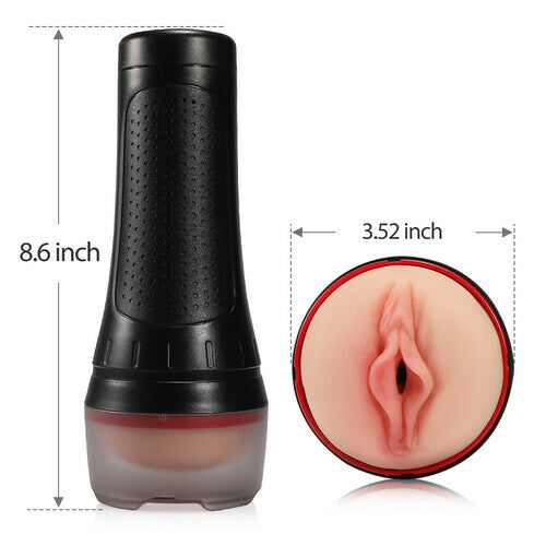 S-HANDE - Vibrating & Vagina Masturbation Cup