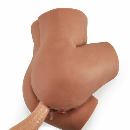 Acmejoy - 7.92 lbs Russet Petite Side Saddle Lifelike Doll Male Masturbator