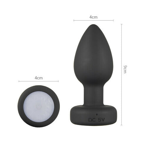 Acmejoy - 7 Vibrating Training Anal Plug