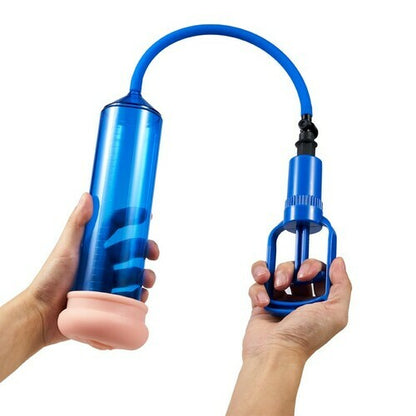 Acmejoy Blue Penis Enlargement Pump with Trigger Blue Chamber Tight Seal