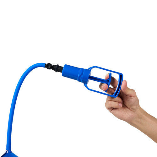 Acmejoy Blue Penis Enlargement Pump with Trigger Blue Chamber Tight Seal