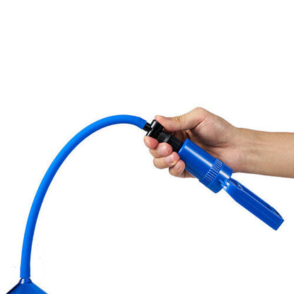 Acmejoy Blue Penis Enlargement Pump with Trigger Blue Chamber Tight Seal