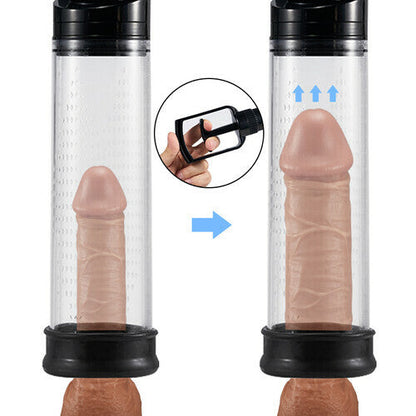 Acmejoy Handheld Vacuum Suction With Panel Penis Pump