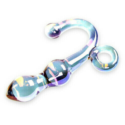 Acmejoy Colored Glass Anal Plug 5.51 IN