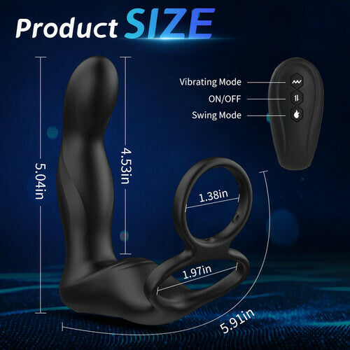 AcmeJoy Finger-like Wiggle Swing Prostate Massager