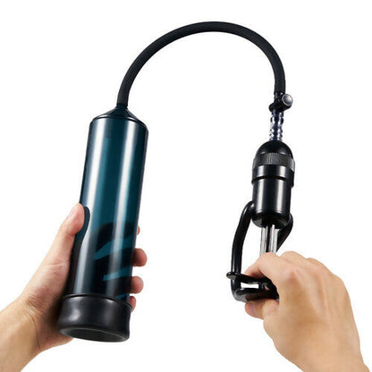 AcmeJoy Efficient Manual Penis Pump with 4 Cock Rings