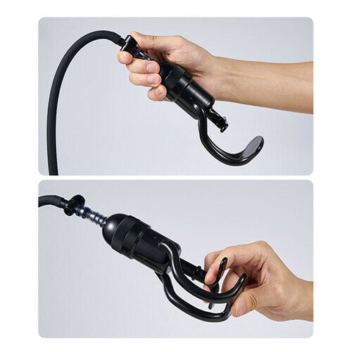 AcmeJoy Efficient Manual Penis Pump with 4 Cock Rings