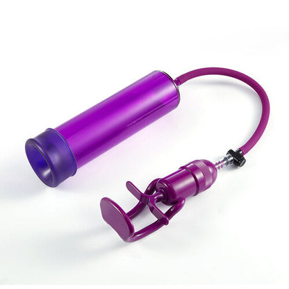 AcmeJoy - Purple Penis Enlargement Pump with Trigger Purple Chamber Tight Seal