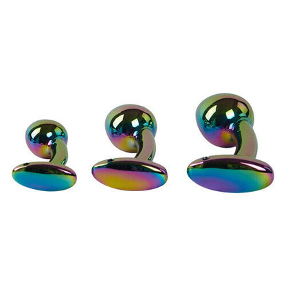 AcmeJoy Color Metal Butt Plug 3 PCS