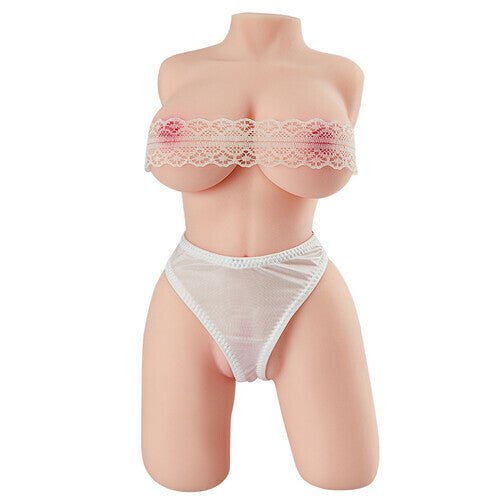 Acmejoy - 4.41 lbs Lifelike E-cup Male Masturbator Mini Sex Doll