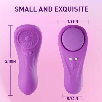 AcmeJoy - 7 Vibrating Wearable Low Noise Panty Egg Vibrator Magnetic Clip with Remote Control