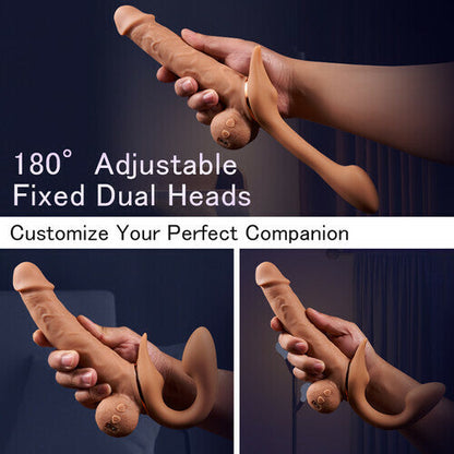 Acmejoy - Telescopic Clitoral Strap On Dildo