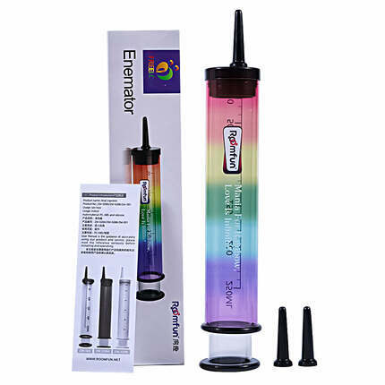 Free Rainbow - Syringe Anal Douches Anal Cleaner 250 ml