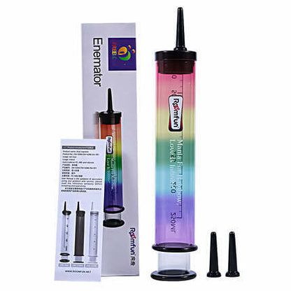 Free Rainbow - Syringe Anal Douches Anal Cleaner 250 ml