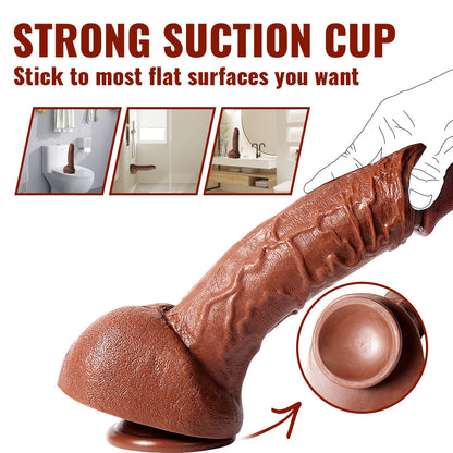 Buder-Manual Dildo for Big Size Fun 12.60 Inches