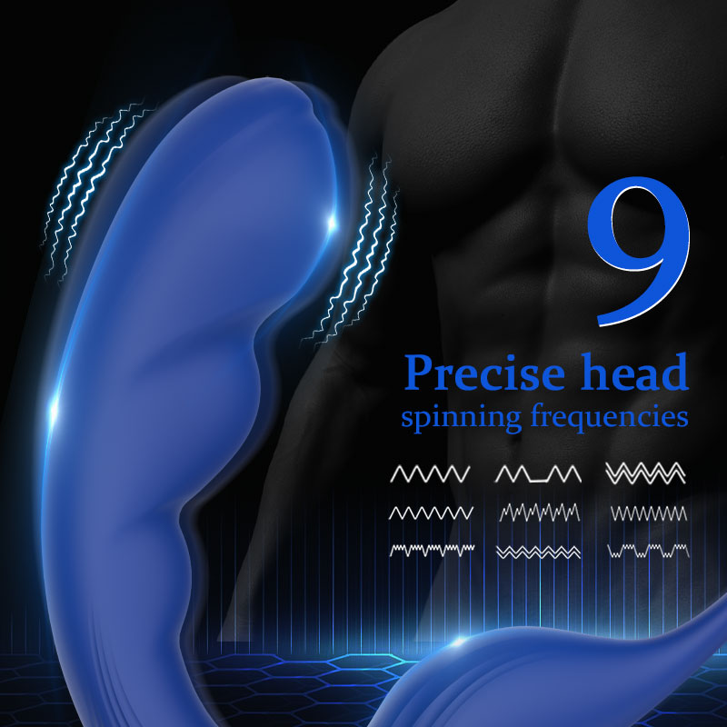 Acmejoy Wing Head Spinning Prostate Massager