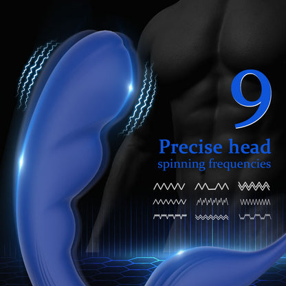 Acmejoy Wing Head Spinning Prostate Massager