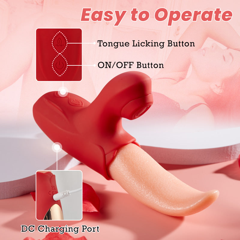 Licker - Flapping Tongue Licking Vibrator