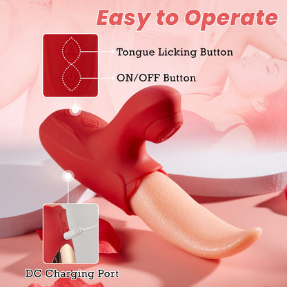 Licker - Flapping Tongue Licking Vibrator