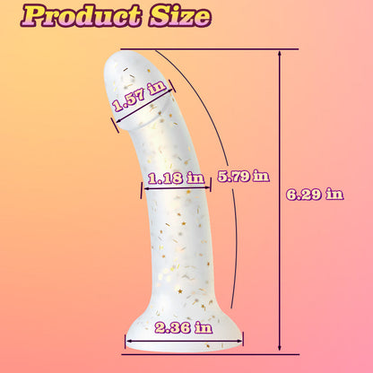 Acmejoy - 6.29 Inch Handheld Dildo