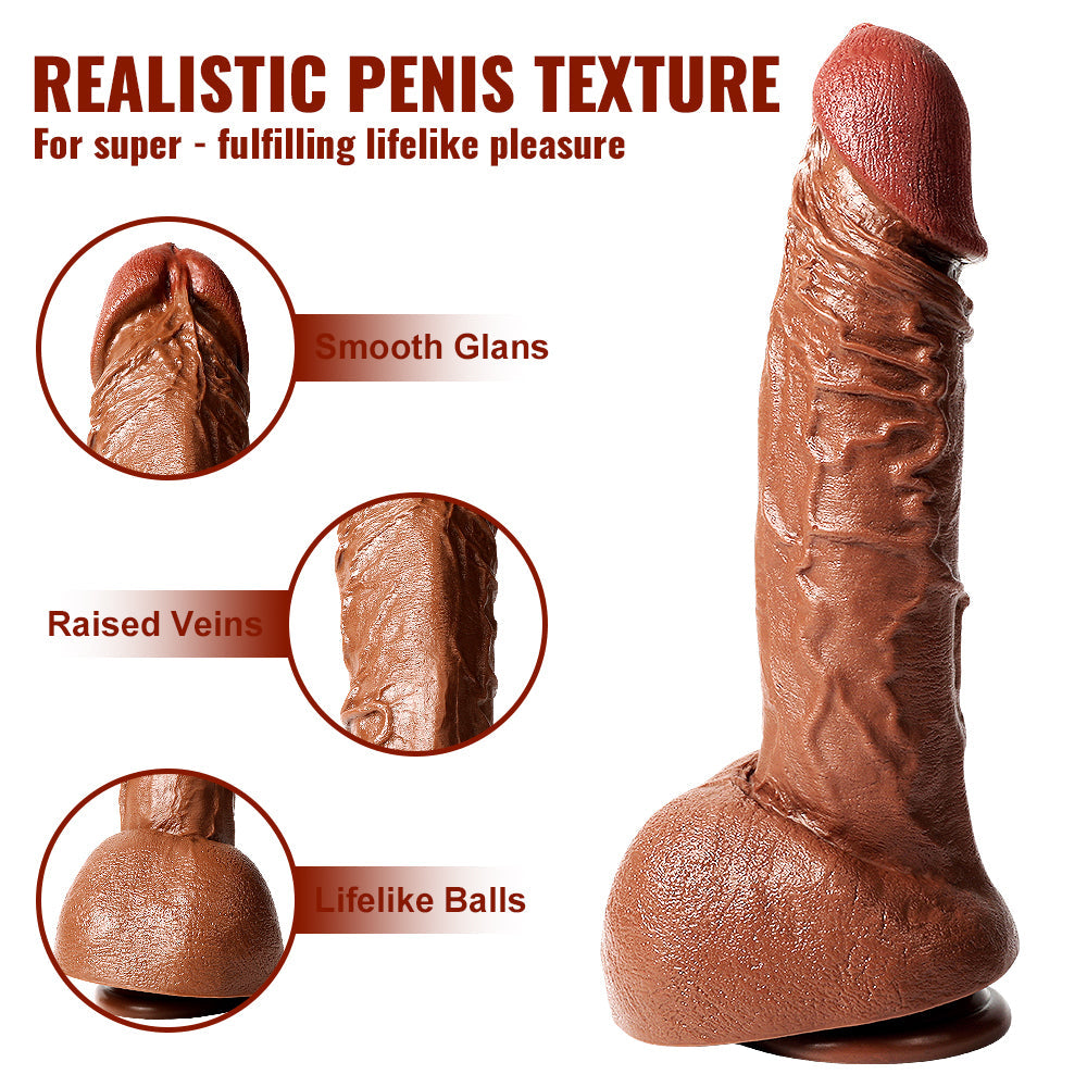 Buder-Manual Dildo for Big Size Fun 12.60 Inches