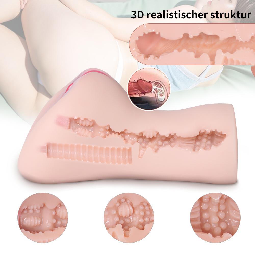 Acmejoy - 3D Texture Clitoris Pocket Pussy