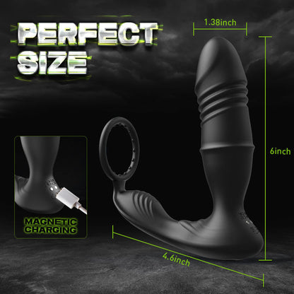 ACMEJOY - Telescopic Vibration Prostate Massager