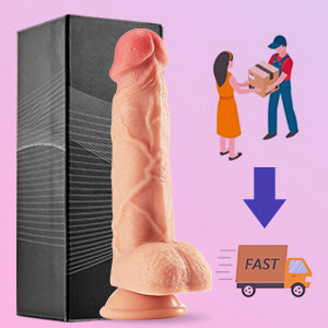 Acmejoy 8.3-Inch Thrusting Rotation Dildo