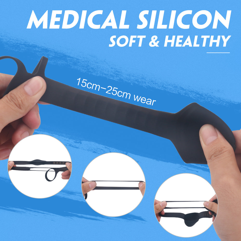 Acmejoy - Liquid Silicone Penis Sleeve Cock Ring