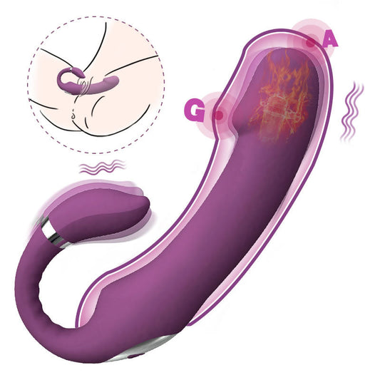 Sophia - Heating Vibrator Clit Rubbing Massager