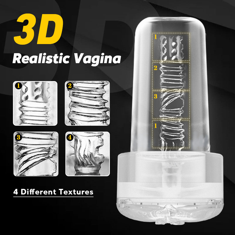 Swirl - 2 In 1 Vagina Sucking Electric Penis Pump