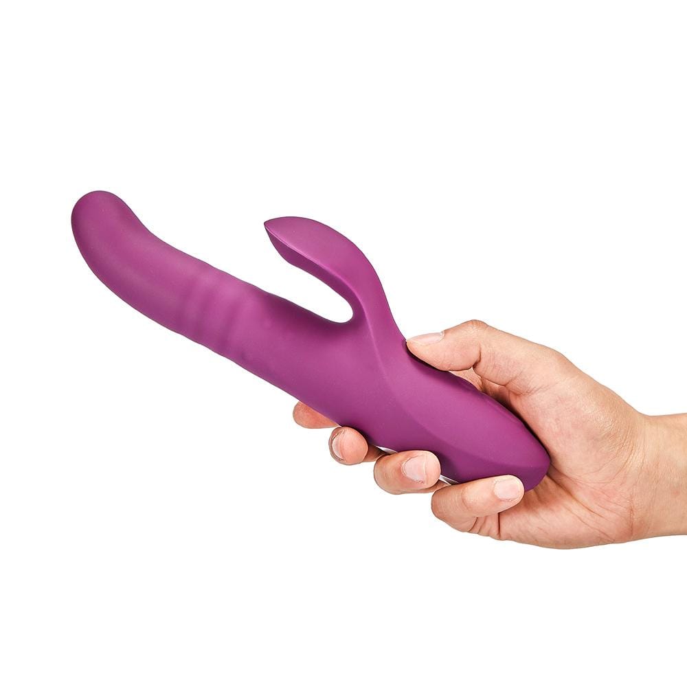 Acmejoy 2-Motor Purple Telescopic Bead Vibrator