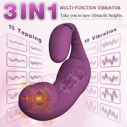 Sophia - Heating Vibrator Clit Rubbing Massager