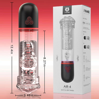 Oral Love - S-Hande Upgraded 2 IN 1 Sucking Vibrating Penis Pump