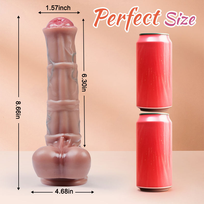 Acmejoy Telescopic Swing  Dildo 7.75 Inch